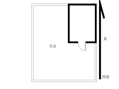 肖家村小区2室3厅2卫户型图1