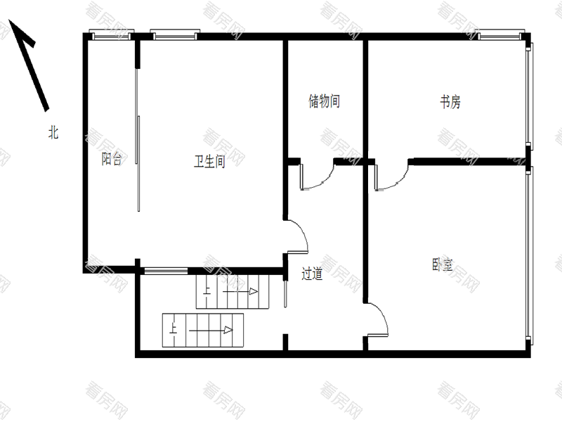 卓越维港南区 深圳湾256平8房3厅南向房_卓越维港南区二手房户型图片25