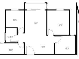 碧桂园翡翠山 3室2厅 95㎡ 精装_郴州苏仙区城东二手房图片