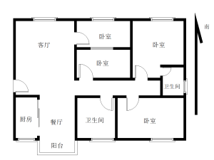 君悦澜山 3室2厅 144.28㎡ 毛坯郴州苏仙区南塔二手房图片