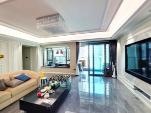 宏发QCC前城 楼下地-铁口，精装4房2厅，拎包入住深圳宝安区西乡二手房图片