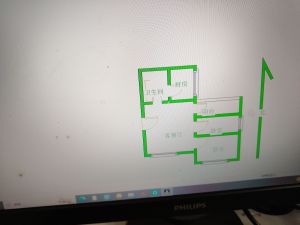 东风路九号院 2室1厅 59㎡ 精装_东风路九号院二手房户型图片2
