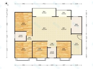 君联名都 3室2厅 133.2㎡ 精装郴州北湖区骆仙二手房图片