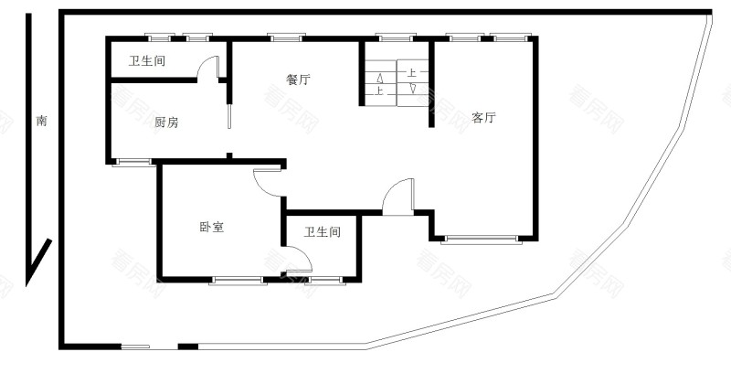 祥庆山庄小区4室2厅5卫户型图2