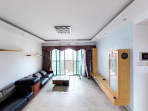 熙龙湾一期 鸿荣源物业双地铁站满五唯一安静看花园深圳宝安区宝安中心二手房图片