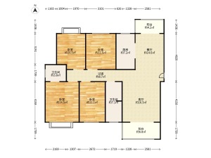 生源公馆 4室2厅 145.25㎡ 毛坯郴州北湖区骆仙二手房图片