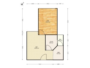 天都世纪大厦 1室1厅 49.98㎡ 满五年 天都世纪大厦 1室1厅 49.98㎡ 满五年深圳福田区新洲二手房图片