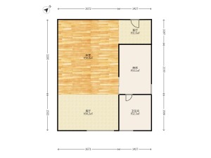 新德家园 1室0厅 29.17㎡ 满五年_深圳南山区前海二手房图片