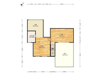 万科四季花城小区5室2厅2卫户型图4