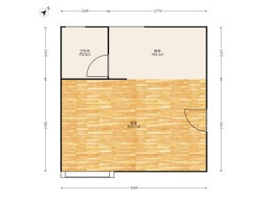 晨晖家园 1室0厅 25.67㎡ 满五唯一 晨晖家园 1室0厅 25.67㎡ 满五唯一深圳福田区皇岗二手房图片