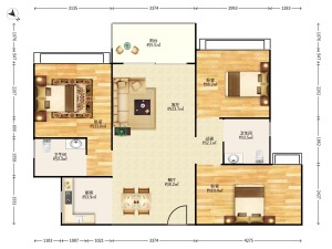 金裕香泉丽都 1室1厅 51㎡ 满五唯一中山三乡镇三乡镇二手房图片