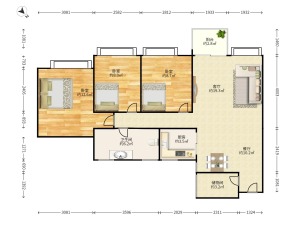 桂芳园六期 大芬3房2厅南北通住宅深圳龙岗区大芬二手房图片