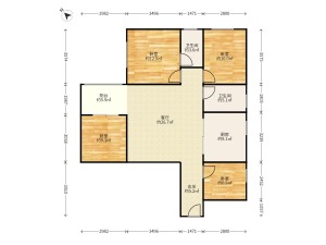 福华大厦 4室2厅 117.11㎡ 满五唯一 福华大厦 4室2厅 117.11㎡ 满五唯一深圳宝安区福永二手房图片