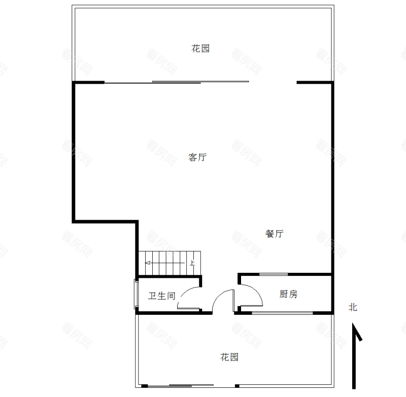 雅居乐凯珀湾畔小区3室2厅3卫户型图