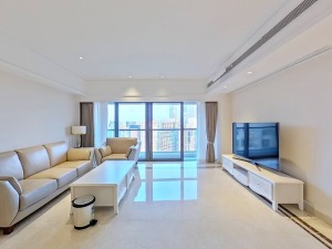 东海国际中心 东海公寓南向看海景保养如新4房深圳福田区香蜜湖租房图片