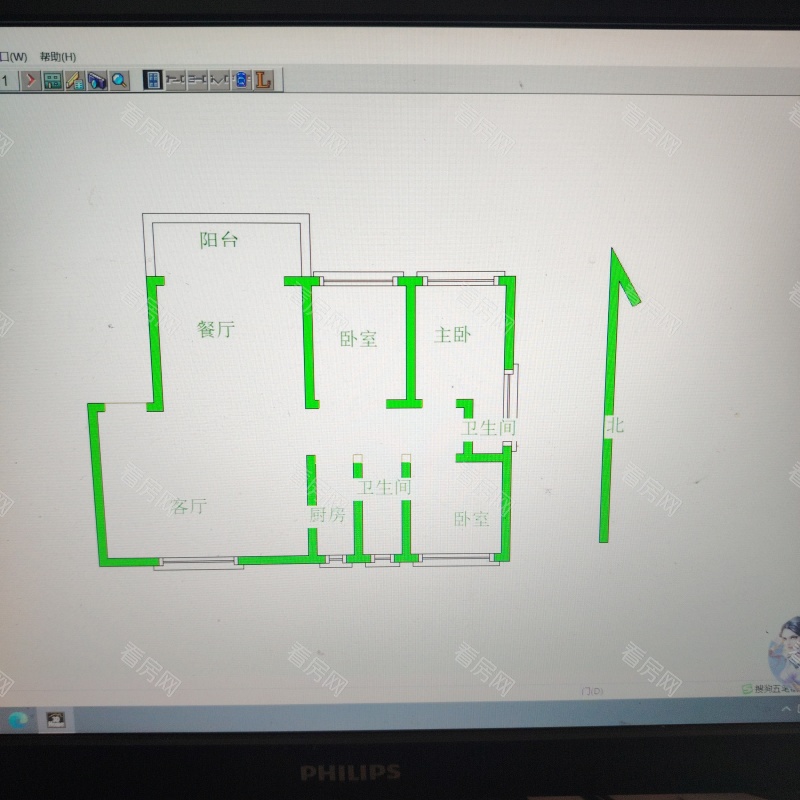 阜康翠微源 3室2厅 130㎡_阜康翠微源租房户型图片9