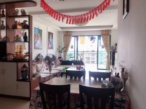 俊景花园凤凰庭 3室2厅 113㎡_俊景花园凤凰庭租房餐厅图片3